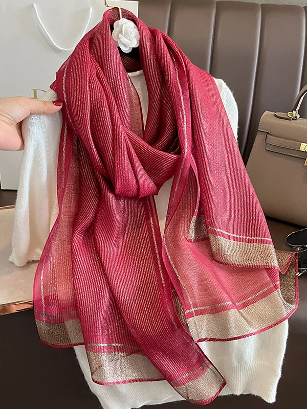 white see through shawl