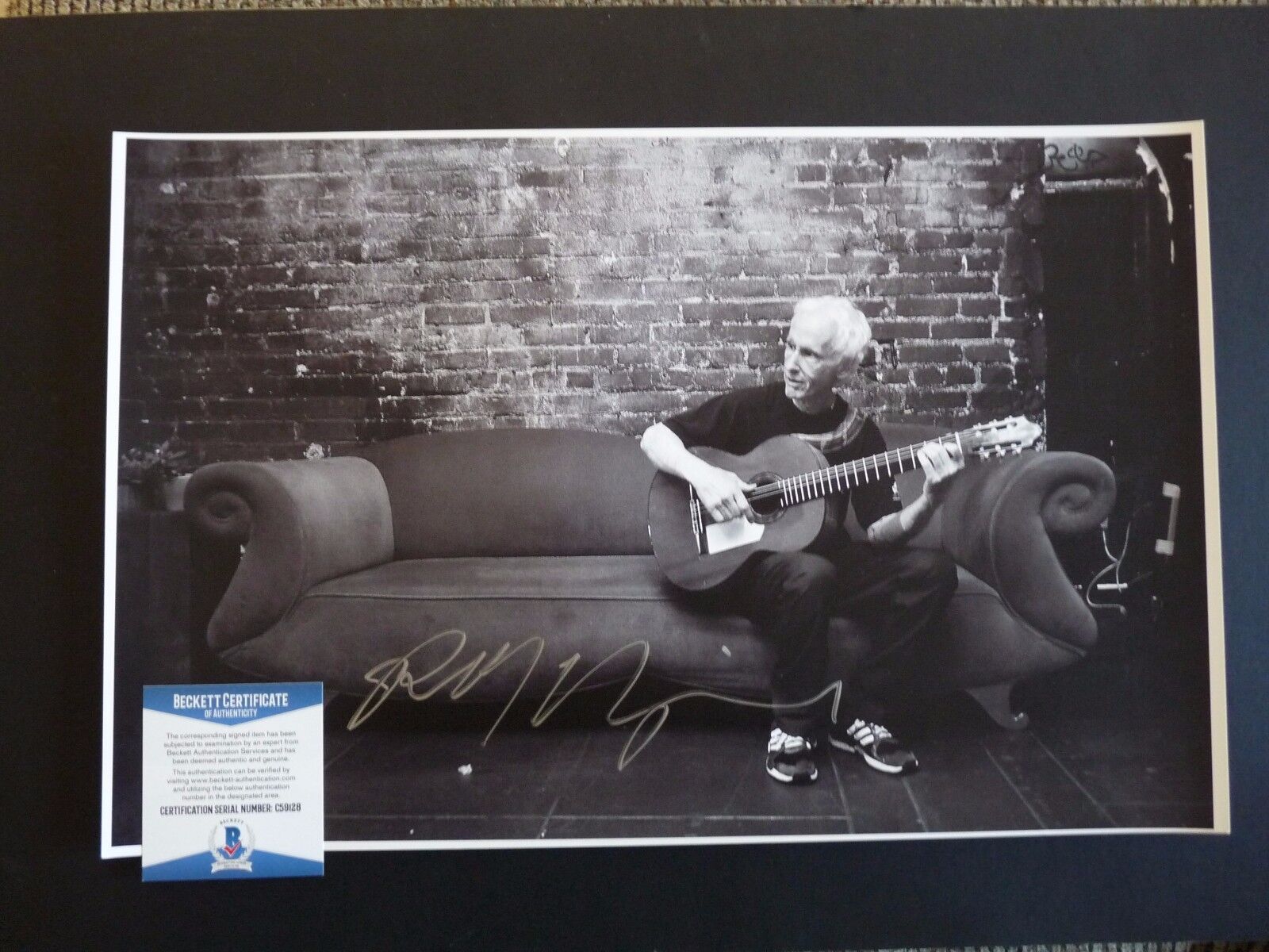 Robby Krieger The Doors Signed Autographed 11x17 Photo Poster painting Beckett Certified #3