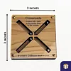 Crossroads Super Difficulty High IQ Brain Teasing Puzzle