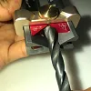 3 in 1 Multifunctional Measuring Meter Drill Depth Meter Drill Stop Measure and Drill Point Angle Meter Grinding Gage and Table Saw Height Meter Woodworking Tool