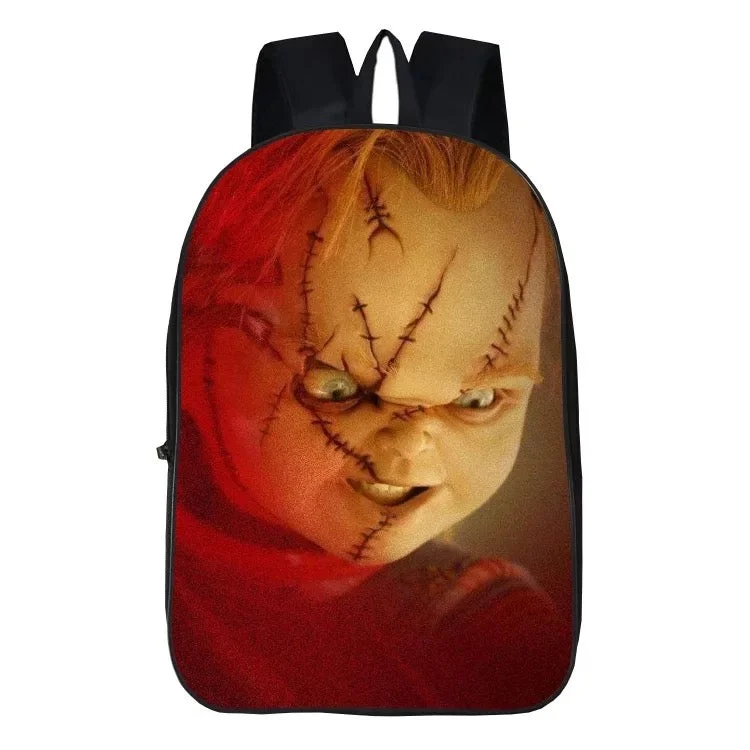 Buzzdaisy Child's Play Chucky Horror Movie #4 Backpack School Sports Bag