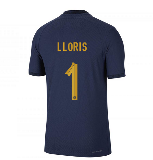 France Hugo Lloris 1 Home Shirt Kids & Junior Minikit World Cup 2022