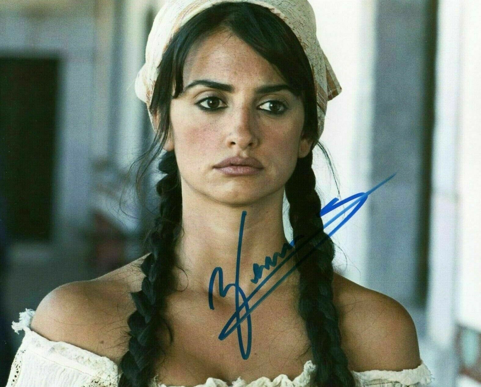 Penelope Cruz Autographed in-person signed 8 x 10 Photo Poster painting