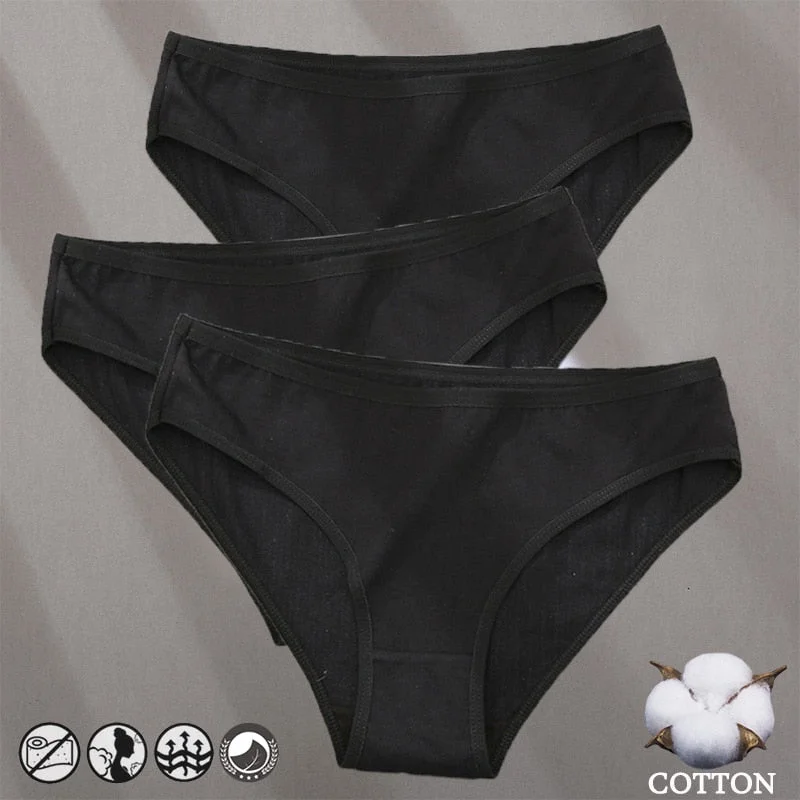 Cotton Panties Jacquard Design Pattern Women Panties Underwear Sexy Female Lingerie Briefs Solid Color Intimate Pantys for Woman