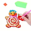 8pcs DIY Diamond Painting Coaster Kit - Christmas