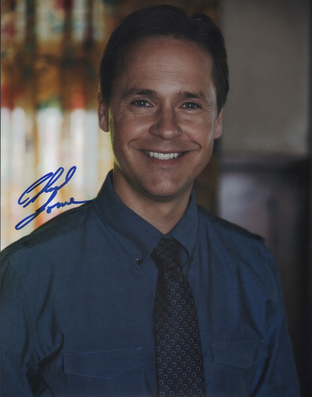 ~~ CHAD LOWE Authentic Hand-Signed SUPERGIRL - Thomas Coville