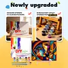 Three Abstract Figure Paintings-Paint by Numbers Acrylic Painting 40*50CM