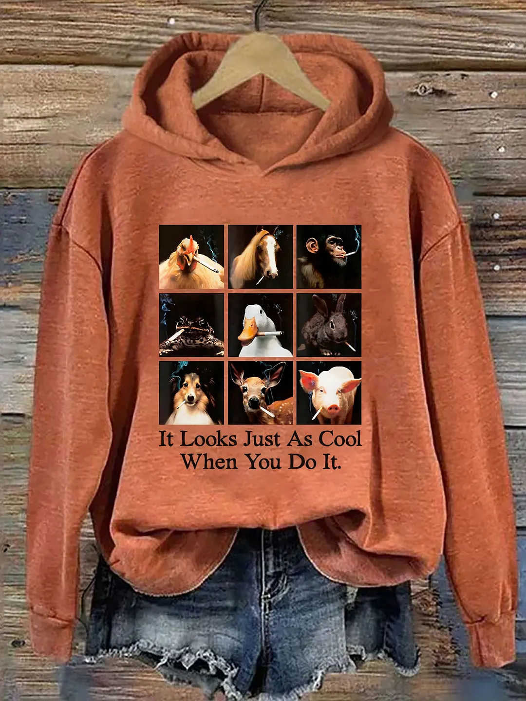 It Looks Just as Cool When You Do It Hoodie