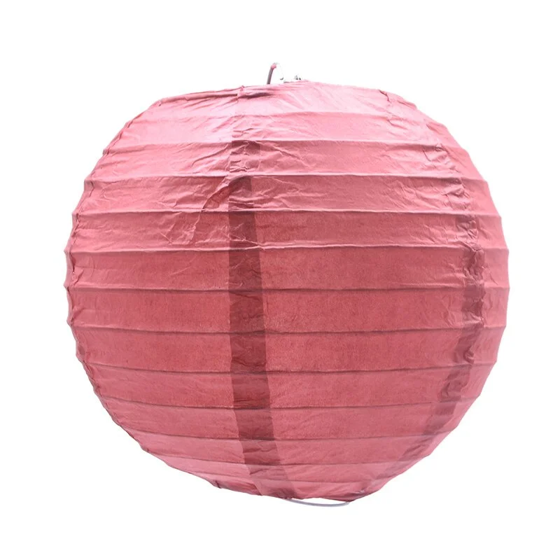 1Pc 4-12inch Round Chinese Paper Lanterns Hanging Lantern Ball for Wedding Birthday Party Decoration Supplies Baby Shower Favors