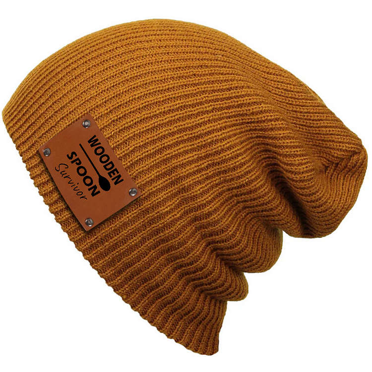 Wooden Spoon Survivor Funny Gift Beanie