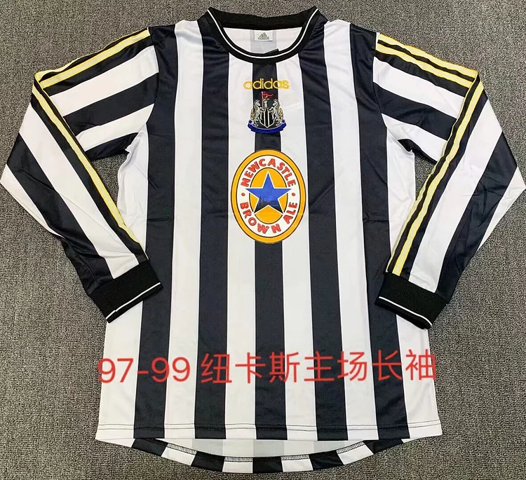 1997/99 Newcastle United Home Long Sleeve Shirt