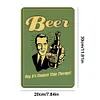 (Multi Style)Man Likes Beer - Vintage Metal Signs - 20*30cm