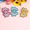 3pcs DIY Full Drill Diamond Painting Hairpin Butterfly Flower Girl Headwear Kit
