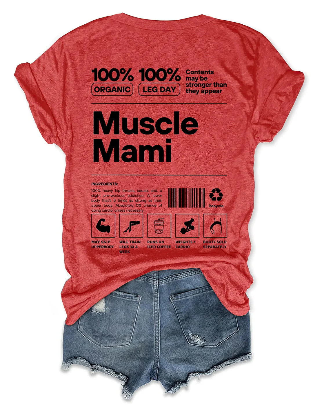 Muscle Mommy Gym Pump Cover T-shirt