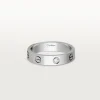 CARTIER LOVE WEDDING BAND, 1 DIAMOND