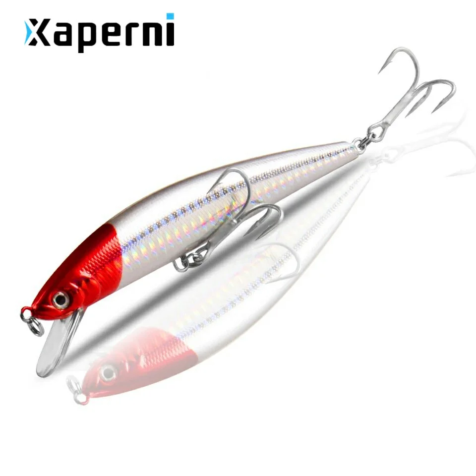 Retail 2017 good fishing lures minnow,quality professional baits 12cm/18g,Xaperni hot model crankbaits penceil bait popper