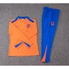 2024 Netherlands Orange Training Jacket Set