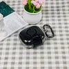 for  Powerbeats Accessories TPU Earphone Case with Safety Lock and Carabiner TPU Shockproof Cover Anti Drop Clear Cover Case Earbuds Accessories