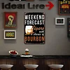 Weekend Forecast - Metal Tin Signs(8*12Inch/12*16Inch) - Bar