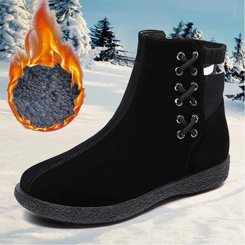 Shoes For Woman Female Shoes Women's Ankle Boots Non-Slip Retro Styles Women's Winter Boots Plus Size Botas Mujer