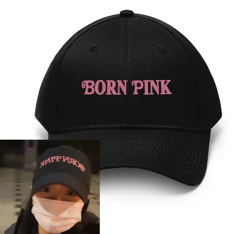 BLACKPINK World Tour Born Pink Logo Cap