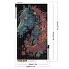 >SALE<5D DIY Full Round Drill Diamond Painting Horse Kit Home Art Decoration (sz4265)