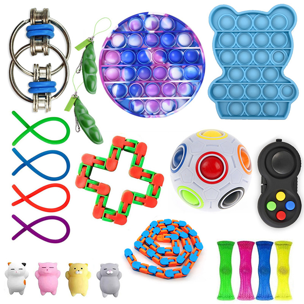 

Push Bubble Sensory Fidget Toys Set, 501 Original