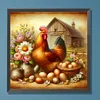 Diamond Painting-DIY Full Round Drill Farm Rooster