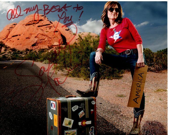 SARAH PALIN signed autographed Photo Poster painting ALASKA GOVERNOR GREAT CONTENT