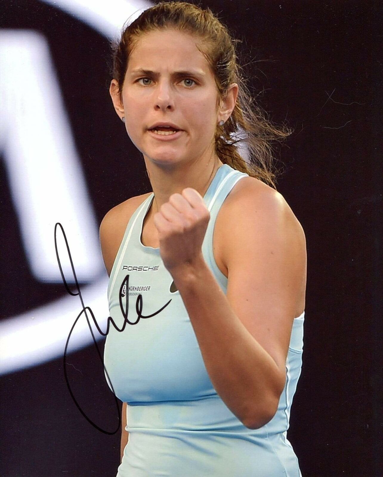 Julia G?rges TENNIS PLAYER autograph, In-Person signed Photo Poster painting