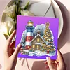 6pcs DIY Diamond Painting Grußkarte Set für Urlaub Segen Weihnachtsgeschenk