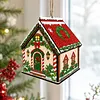 DIY Wooden House Diamond Art Painting Kit for Adults Home (Christmas Cottage)