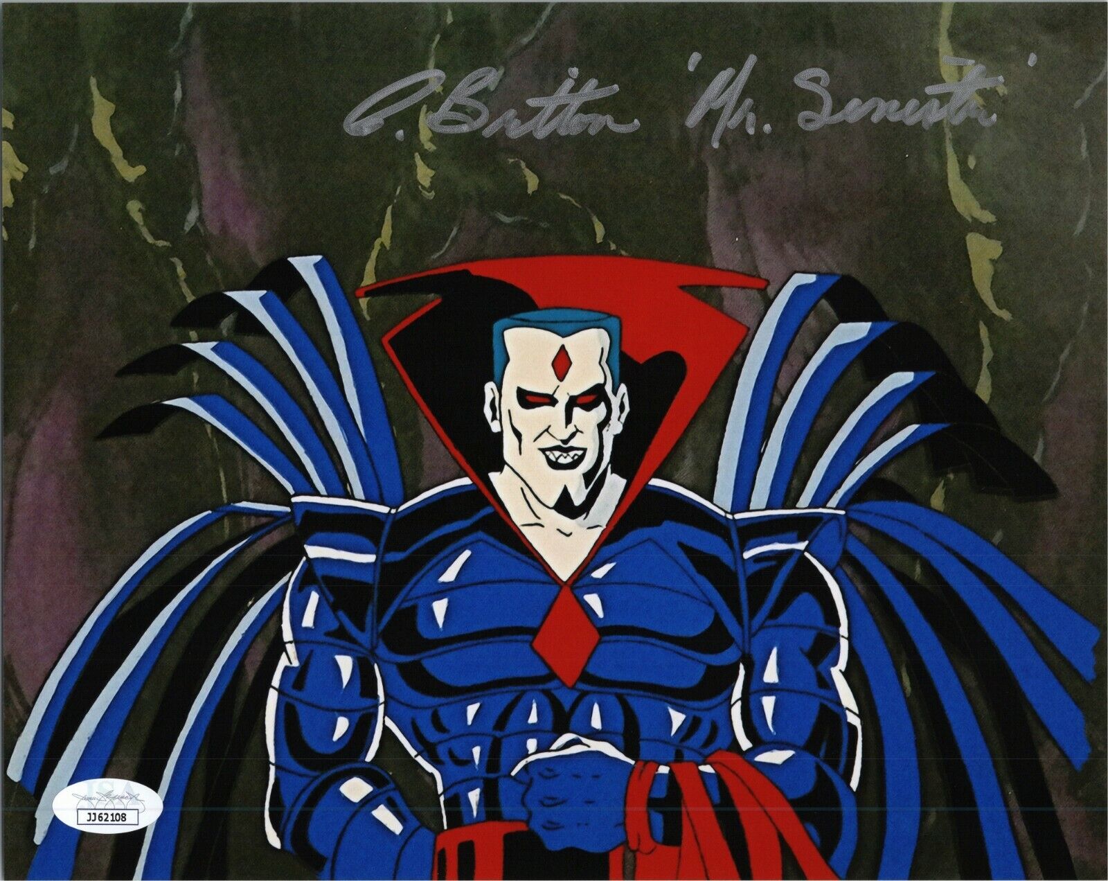 CHRIS BRITTON Authentic Hand-Signed X-MEN - MR. SINISTER