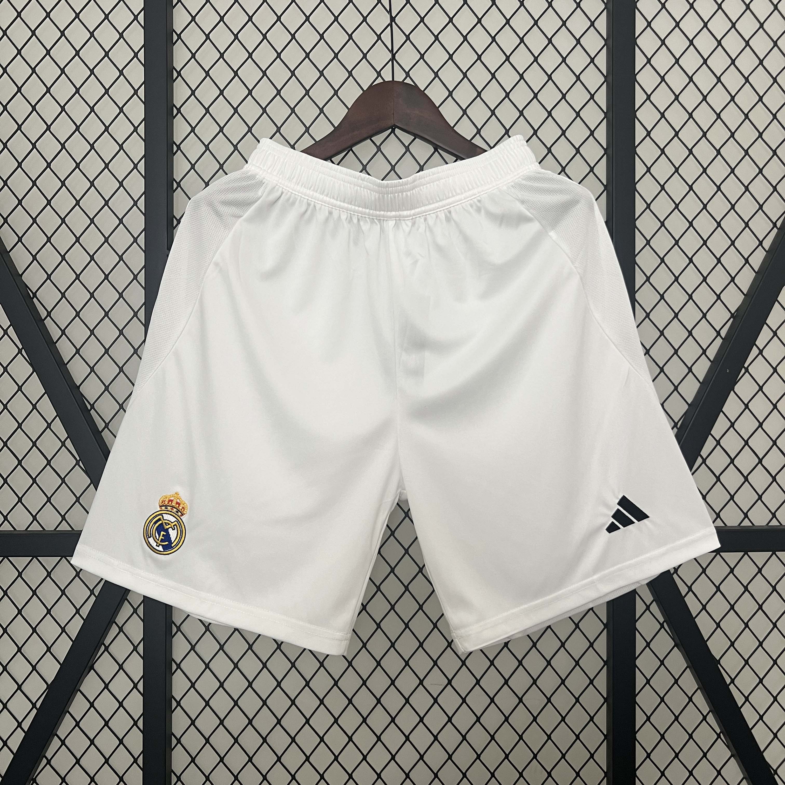 2024-2025 Real Madrid Home Shorts Football Shirt 1:1 Thai Quality