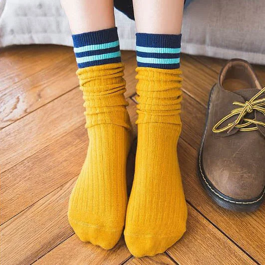 Cozy Up Stripe Socks