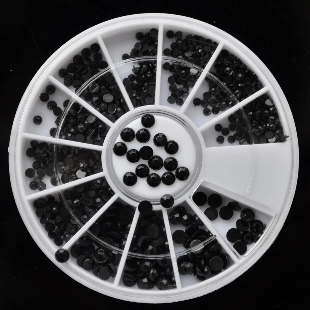 1 box Fish Scale Nail Sequins Holo Silver Mermaid Hexagon Glitter Sheets Bent Curve Bottom Manicure Nail Art Tips Decorations-Nail Inspo