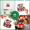 Diamond Painting Acrylic Christmas Deer Hanging Pendant Kit for Decoration
