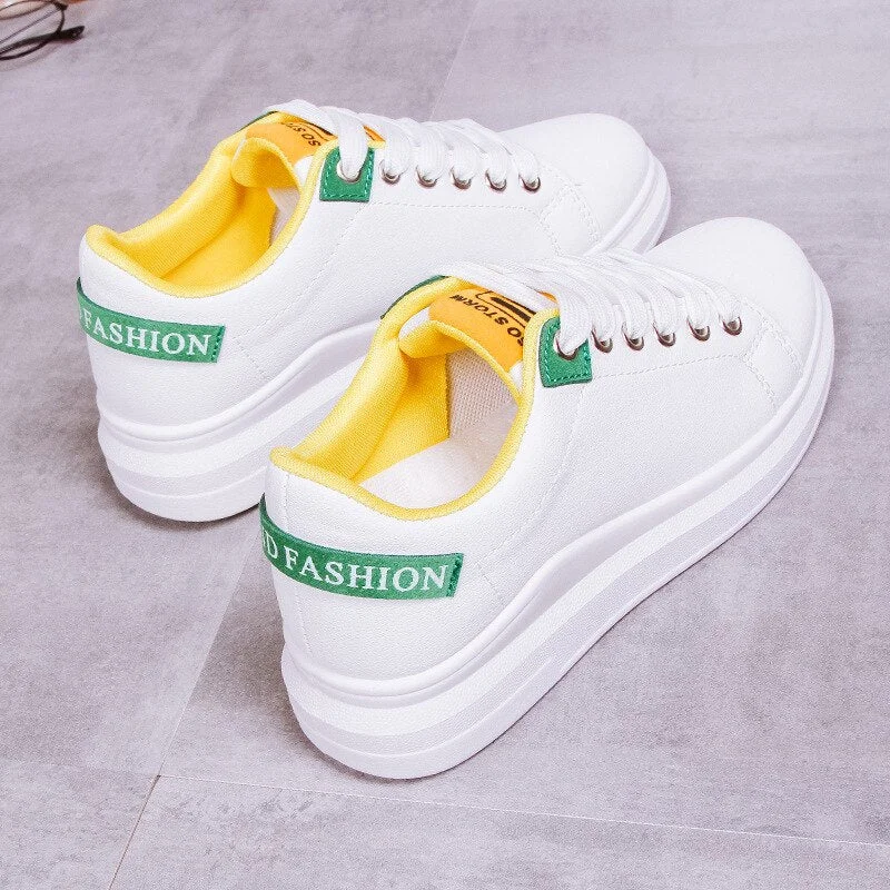 Fashion White Shoes for Woman Women Casual Loafers Fashion Sneakers Women Warm Low-cut Shoes Ladies New High Quality  Shoes