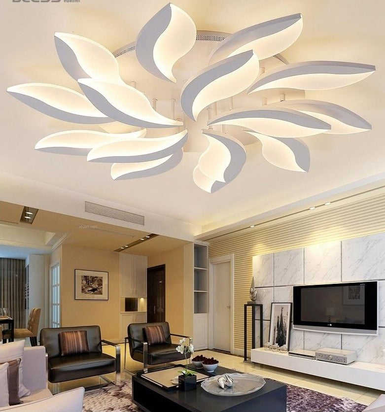 New Design Acrylic Modern Led Pendant Lights For Living Study Room ...