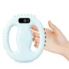 Electric Body Fascia Ring Vibration Body Shaping Massager Rechargeable 4-Sided Massager Head Fascia Ring Multifunctional Handheld Muscle Fascias Gun Deep Tissue Massage Device
