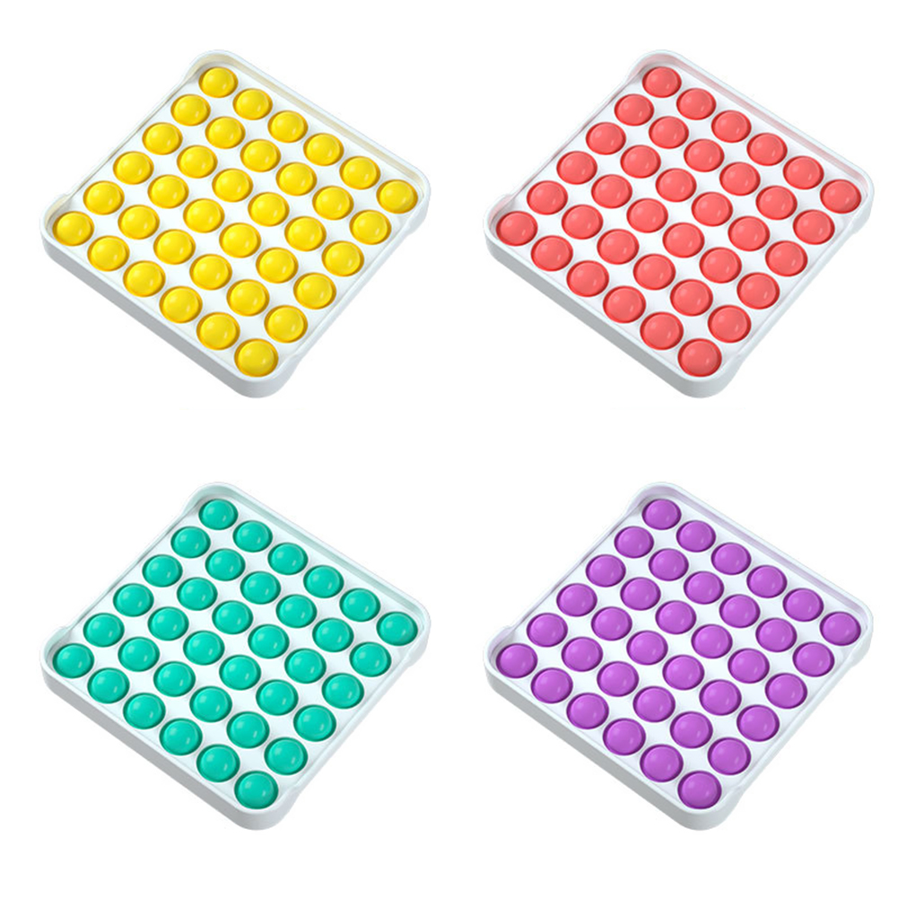 

Dimple Fidget Toy Push Bubble Finger Exercise Board Game for Adult Kids, 501 Original