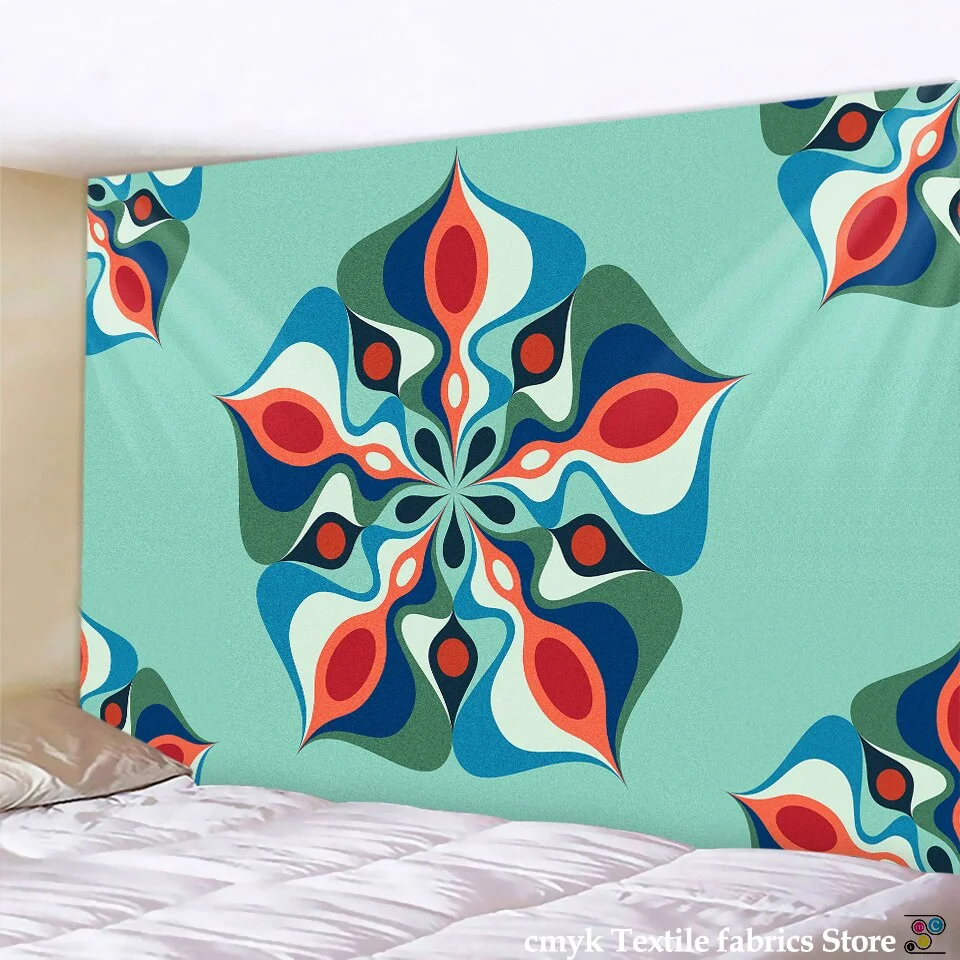 Mandala Tapestry Hippie India Boho Wall Decorative Wall Hanging Bohemian Yoga Mat Throw Blanket Rug Bedspread Table Cloth Gift