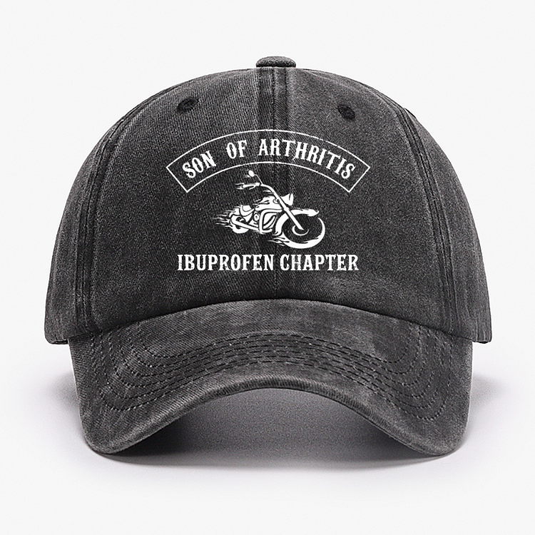 Sons Of Arthritis Ibuprofen Chapter Funny Biker Hat