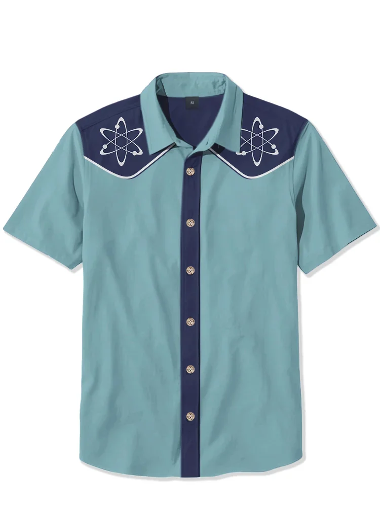 Suitmens 100% Cotton - 1950s Atomic  Shirt