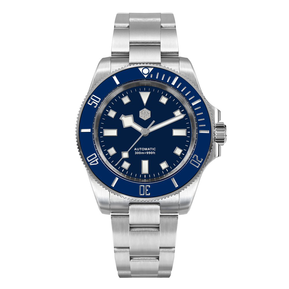 San Martin New Diver Watch Classic Snowflake Hands SN0111G San Martin Watch san martin watchSan Martin Watch