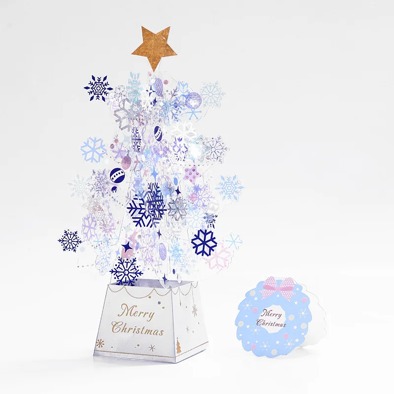 Crystal Christmas Tree Card