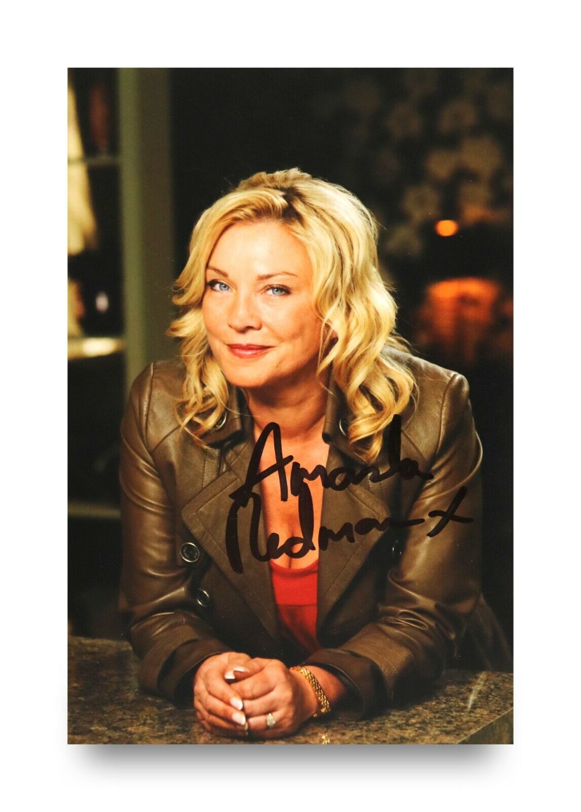 Amanda Redman Signed 6x4 Photo Poster painting New Tricks Sexy Beast Autograph Memorabilia + COA