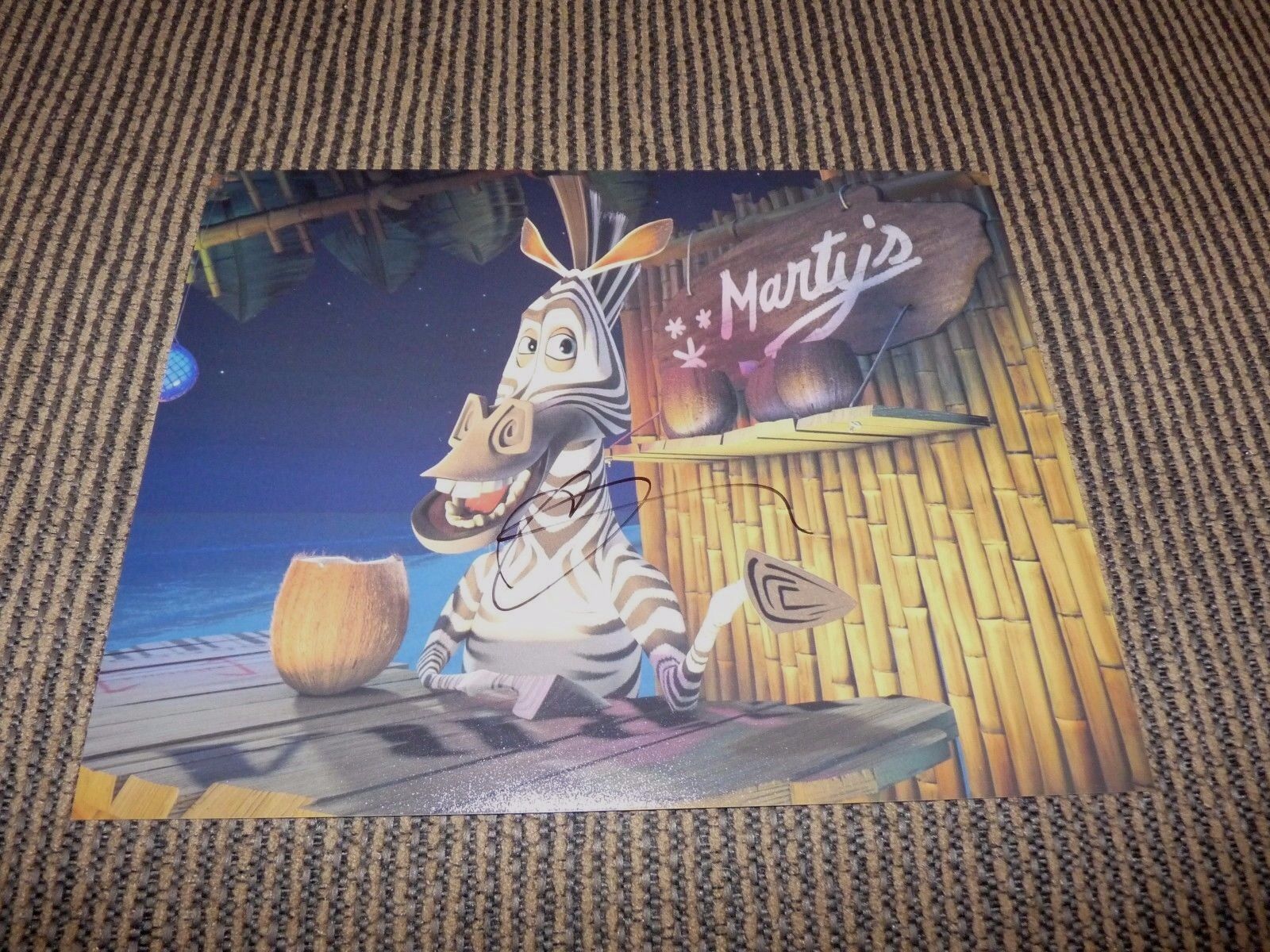 Chris Rock Marty Madagascar Signed Autographed 8x10 Photo Poster paintings PSA Guaranteed