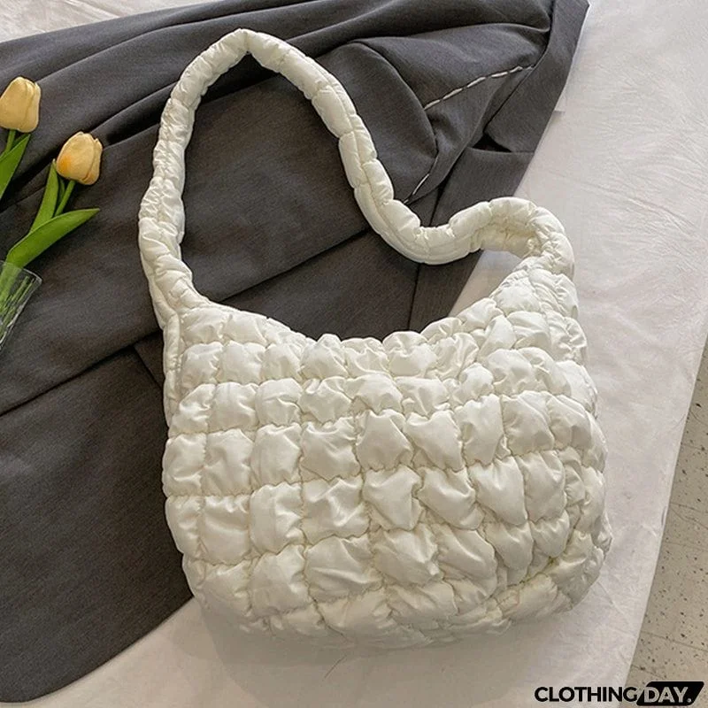 Casual Daily Solid Patchwork Zipper Bags