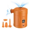 Electric Air Pump 4300Pa Mini Air Pump for Air Boat Swimming Ring (Orange)